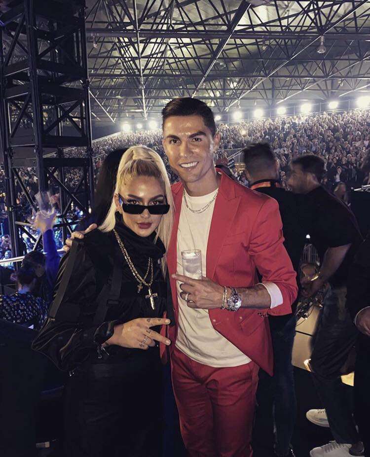 Loredana në shoqëri të Cristiano Ronaldos (FOTO)