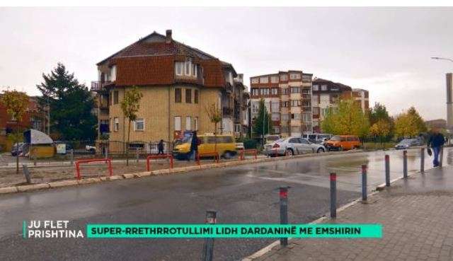 Super-rrethrrotullimi lidh lagjet Dardania dhe Emshir në Prishtinë ...