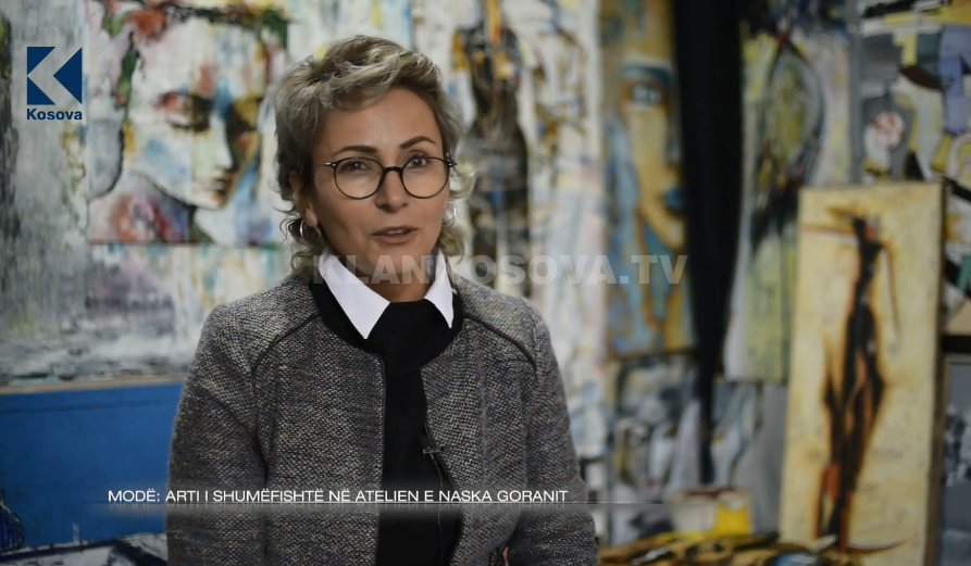 Arti i shumëfishtë në atelienë e Naska Goranit (VIDEO)