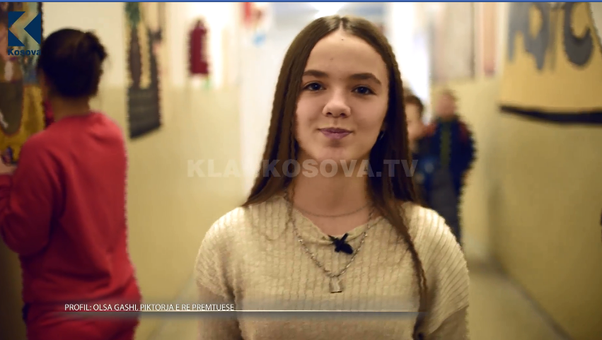 Olsa Gashi, piktorja e re premtuese (VIDEO)