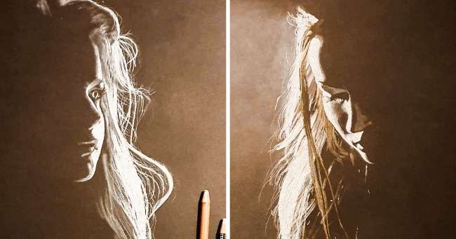 Një artist përdor dritën dhe hijen për të kapur sensualitetin e vërtetë të grave
