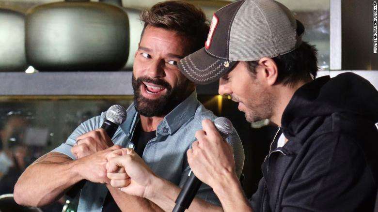 Ricky Martin dhe Enrique Iglesias së bashku në turne