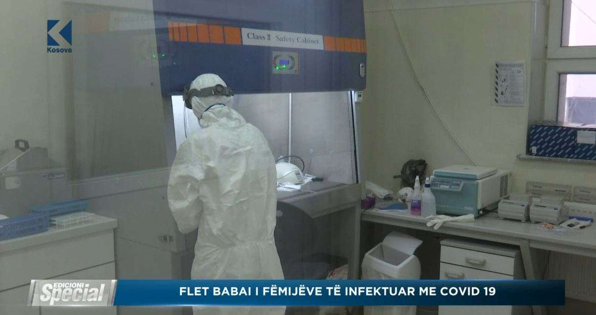 Flet babai i dy fëmijëve të infektuar me Covid-19 në Miradi të Fushë Kosovës (VIDEO)