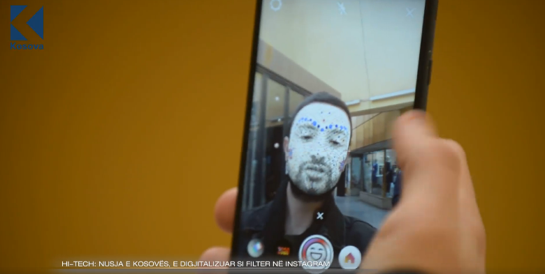 "Nusja e Kosovës" në filter Instagrami (VIDEO)