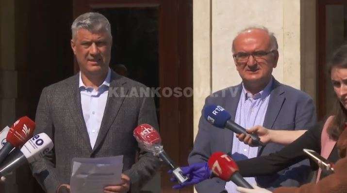 Covid 19, Thaçi nuk e përmend gjendjen e jashtëzakonshme (VIDEO)