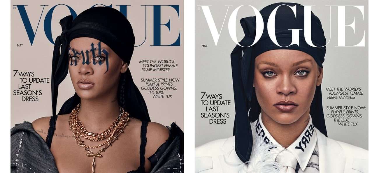 Rihanna shkruan historinë për njerëzit me ngjyrë në paraqitjen për ‘British Vogue’ (FOTO)