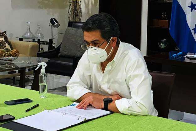 Presidenti i Hondurasit del pozitiv me koronavirus