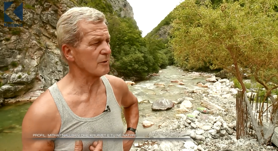 Mithat Nallbani dhe krijimet e tij në natyrën e Rugovës (VIDEO)