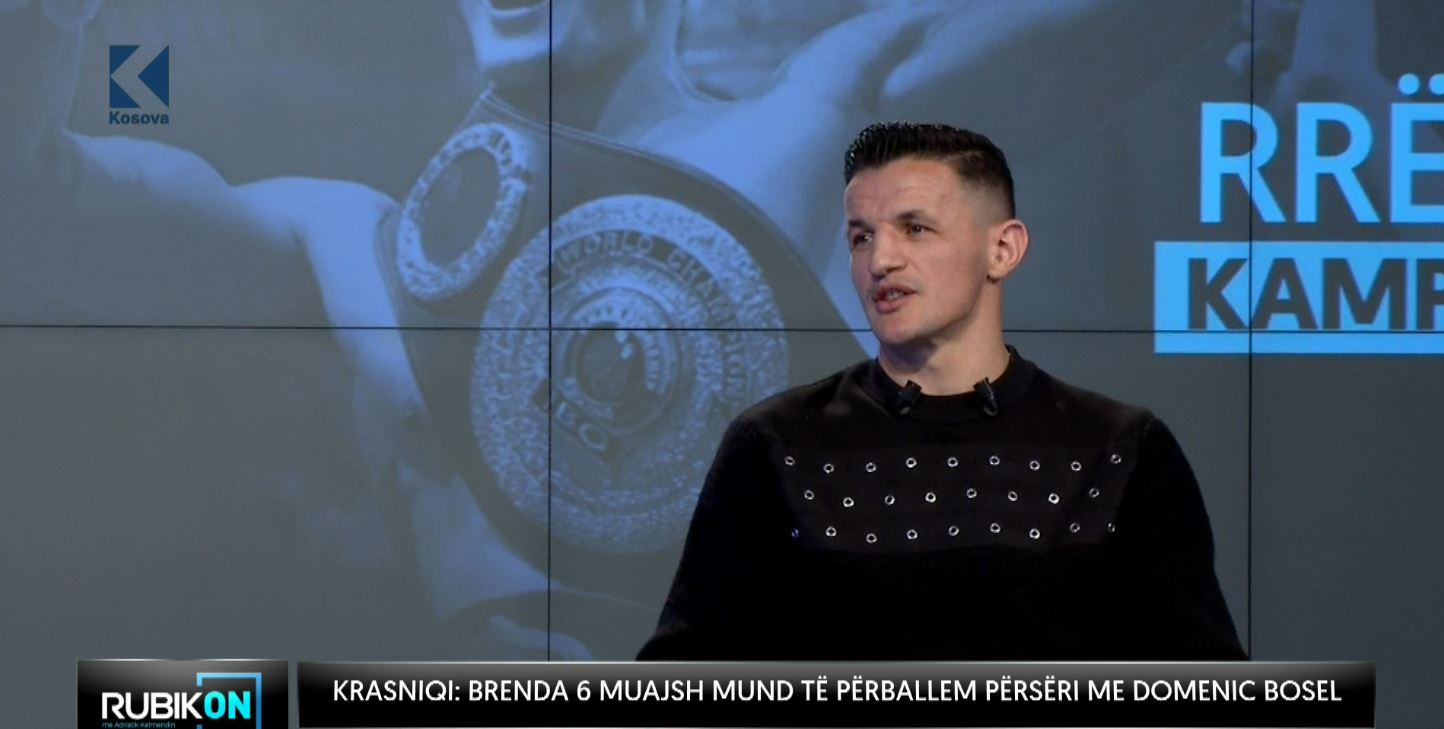 Haxhi Krasniqi: Dominic Bosel nuk ka me pasë kurrë një shansë të fitojë kundër meje