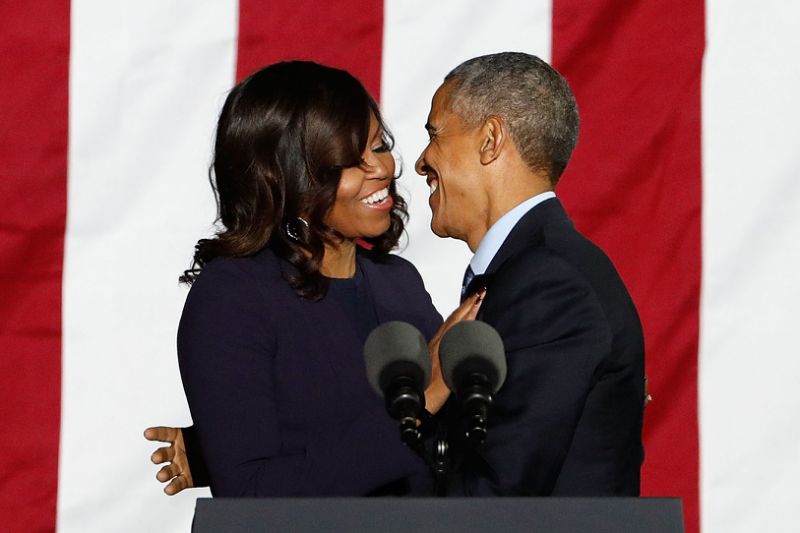 Barack dhe Michelle Obama festojnë 28 vjetorin e martesës (FOTO)