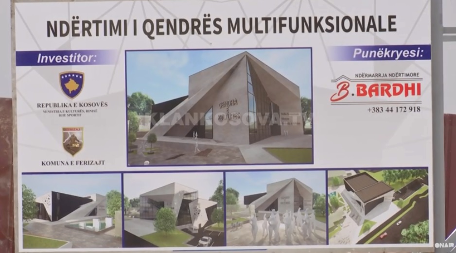 Ferizaj bëhet me sallë koncertesh (VIDEO)