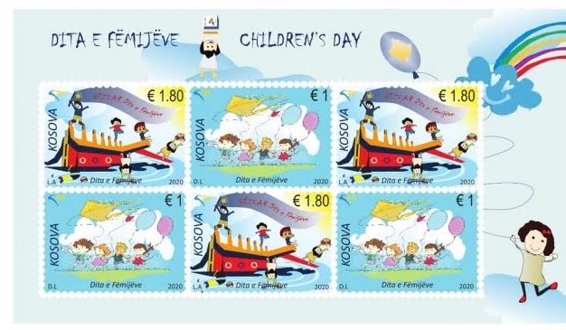 Posta e Kosovës me pulla postare në "Ditën e Fëmijëve"