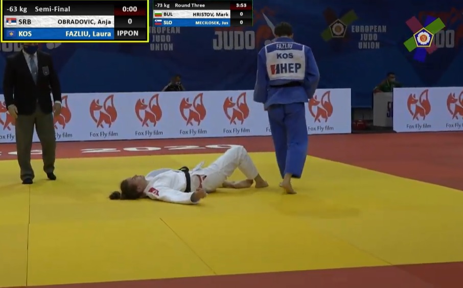 Laura Fazliu mposht xhudisten serbe (VIDEO)