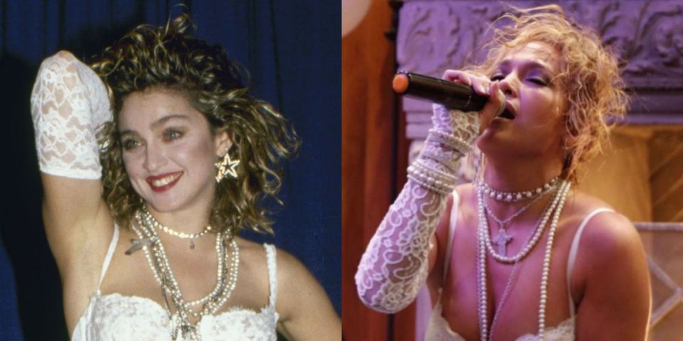 JLo tregon pse u vesh si ish e dashura e të fejuarit, Madonna