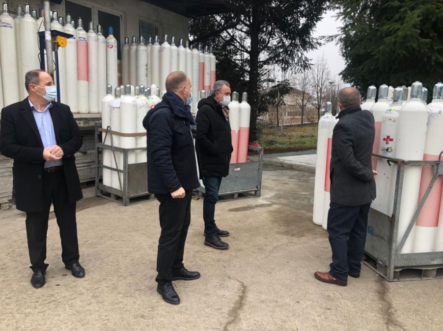 Spitali i Gjakovës së shpejti bëhet me rezervuar për furnizim me oksigjen të lëngshëm