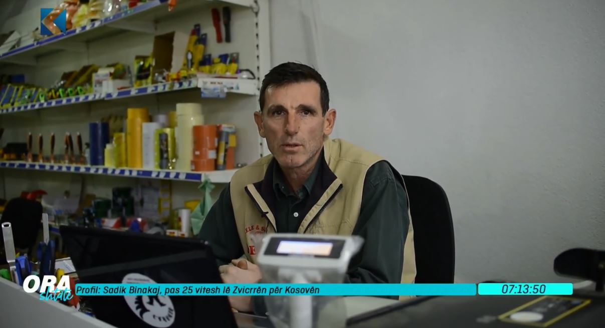 Sadik Binakaj, pas 25 vjetësh lë Zvicrën për Kosovën (VIDEO)