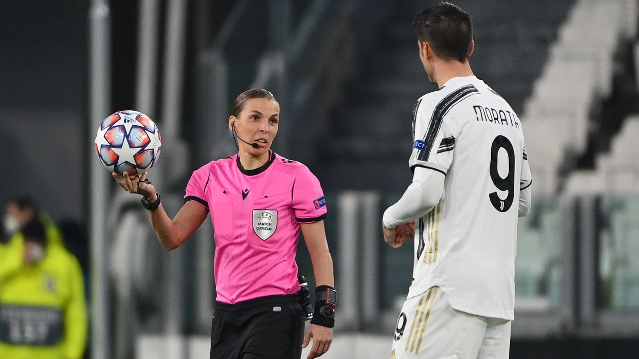 Stephanie Frappard, gjyqtarja e parë femër që ndan drejtësinë në Champions League