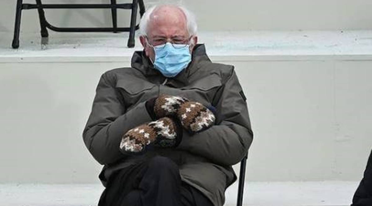 Sanders i mbledh afro 1.5 milion euro për bamirësi nga fotoja e tij e famshme