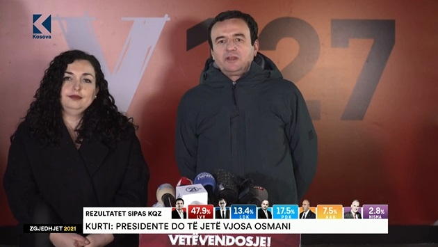 Çfarë e pyeti gazetari i huaj në gjuhën angleze dhe si u përgjigj Kurti?