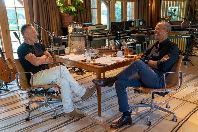 Obama në podkest me Springsteen (VIDEO)