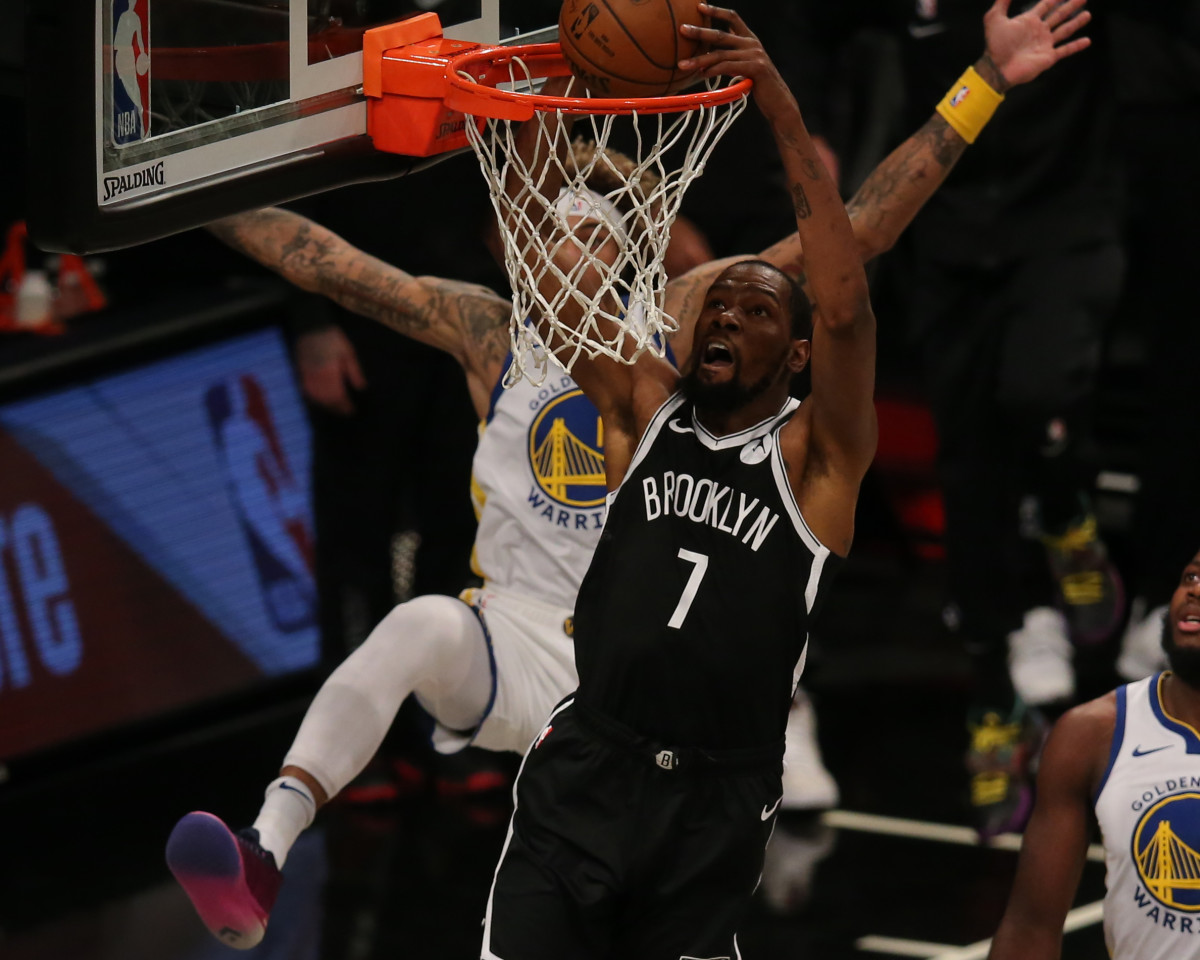 Kevin Durant rikthehet kundër Golden State Warriors, Nets synojnë fitoren   