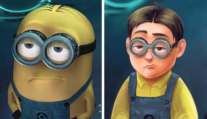 Si do dukeshin personazhet e “Despicable Me” nëse do kishin tipare më realiste?