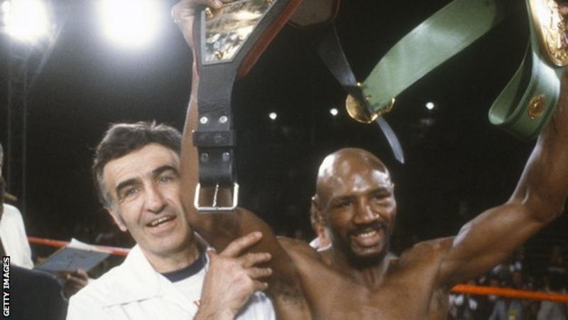Vdes boksieri amerikan Marvin Hagler