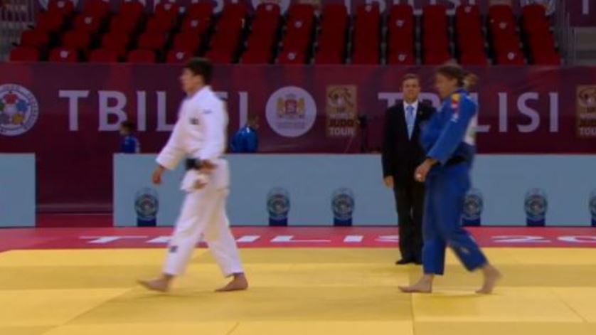 Xhudistja Laura Fazliu mbetet pa medalje në Tbilis