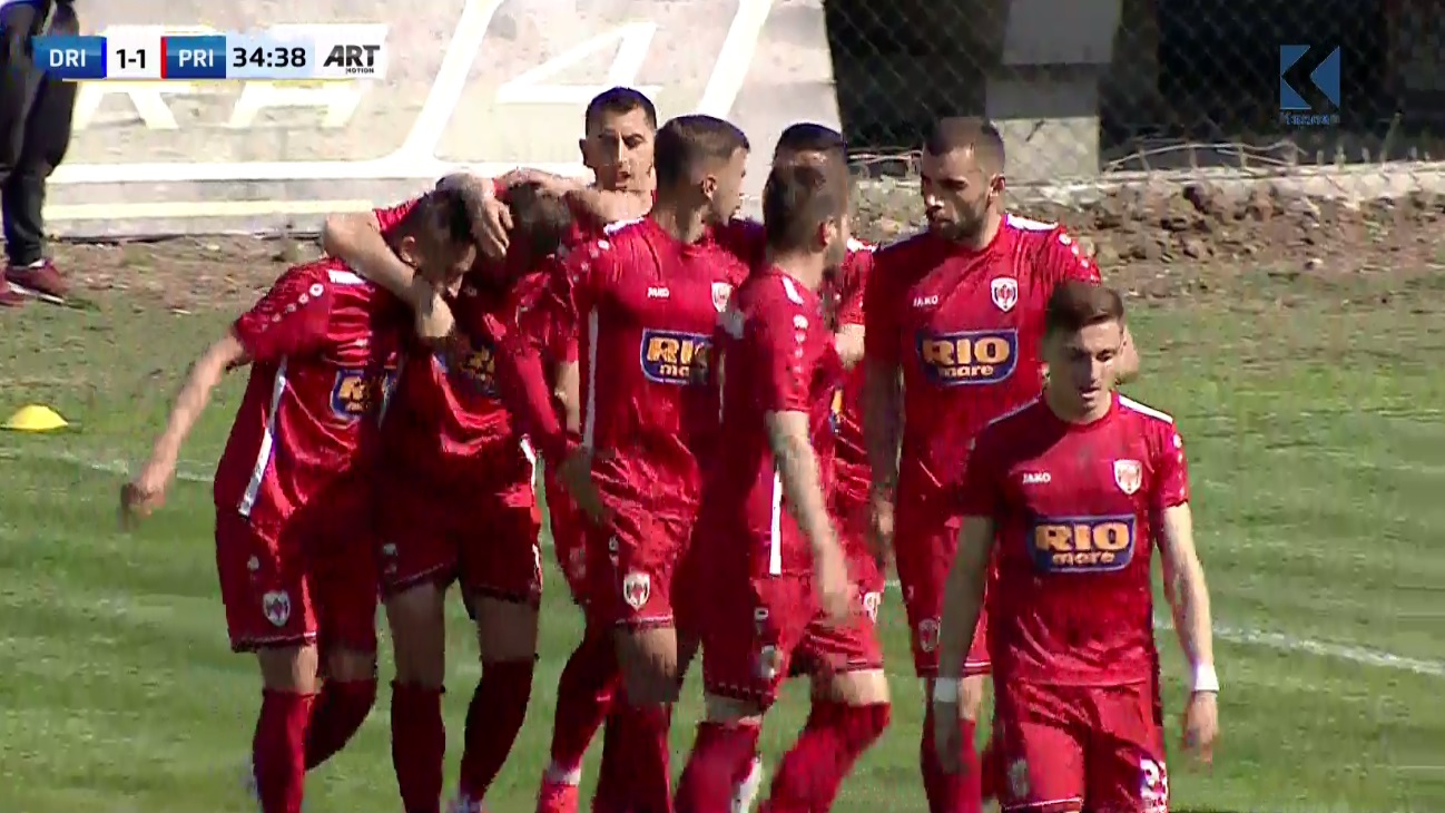 Prishtina barazon rezultatin me Dritën 1:1