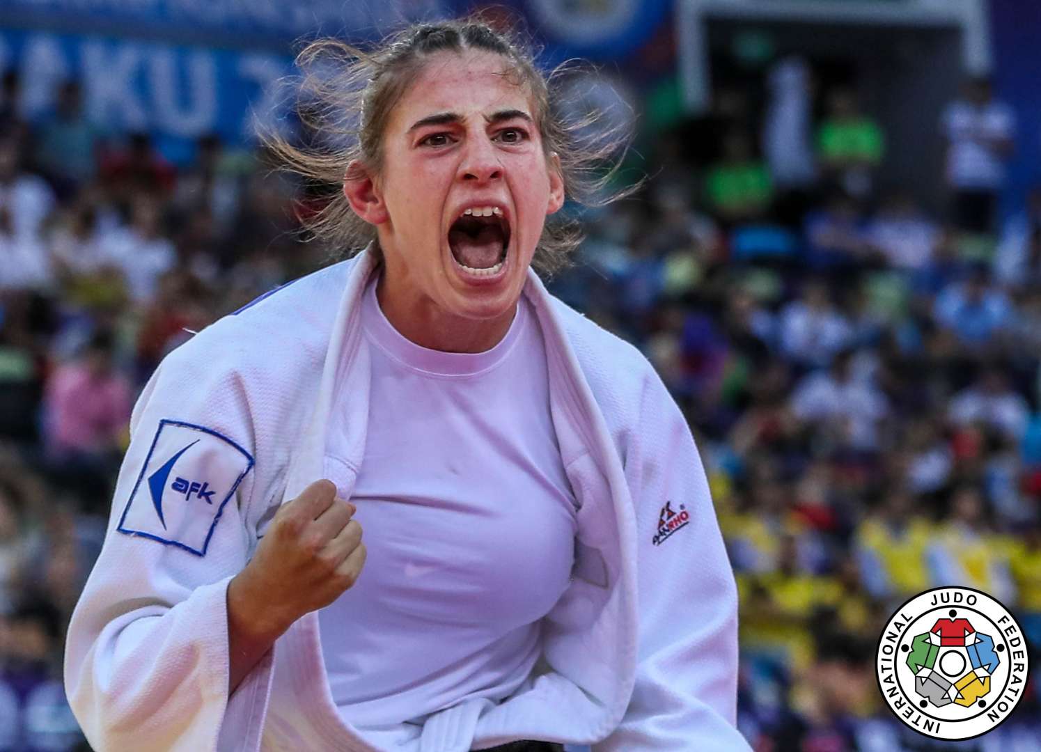 Nora Gjakova kalon në çerekfinale të Kampionatit Evropian në Lisbonë të Portugalisë