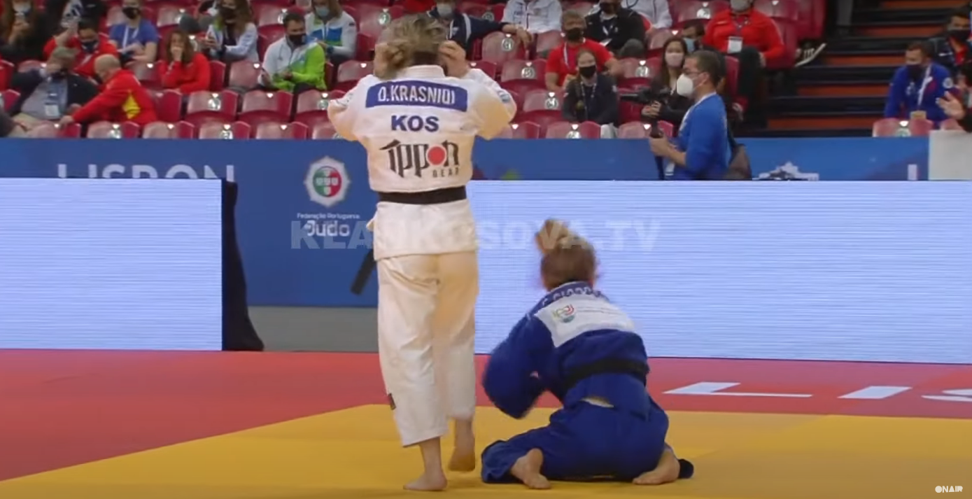 Xhudo, Distria Krasniqi kampione e Evropës (VIDEO)
