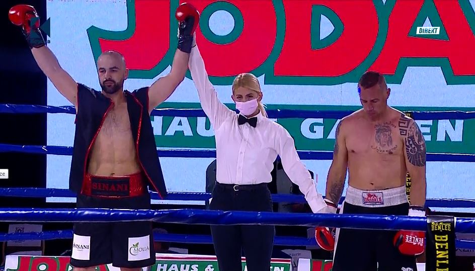 Boksieri Shefat Isufi mposht me ''knock-out'' në Beograd, kubanezin Ericles Torres Marin