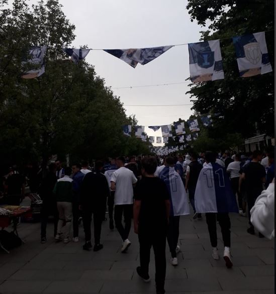 Festa në kryeqytet pas shpalljes së Prishtinës kampion në futboll (VIDEO)