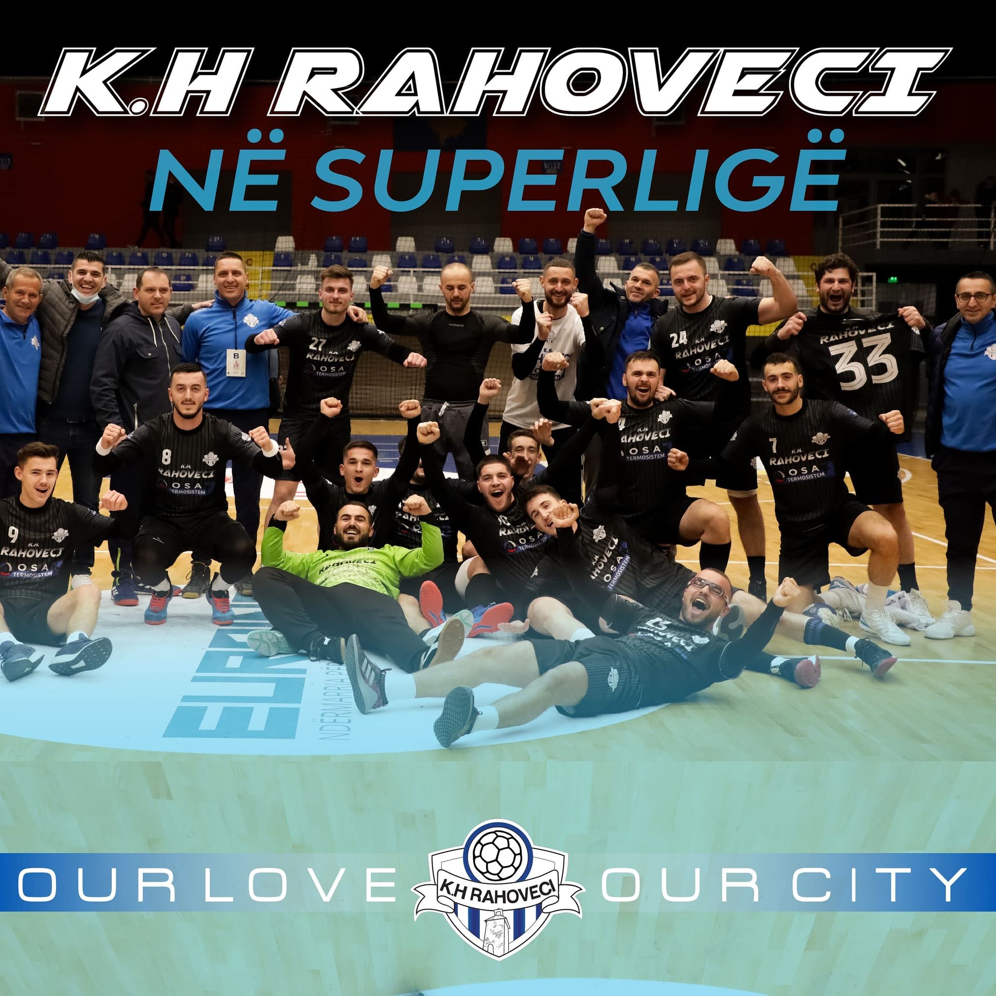 Klubi hendbollit Rahoveci, shkon në Superligë