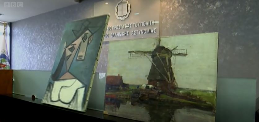 Gjendet pas nëntë vjetëve, duke u prezantuar piktura e Pikasos bie në tokë (VIDEO)