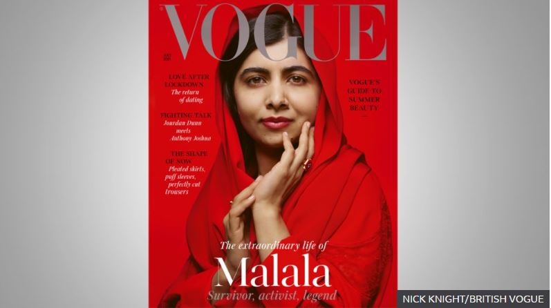 Malala në kopertinën e 'Vogue':  E di fuqinë e zemrës së vajzave të reja