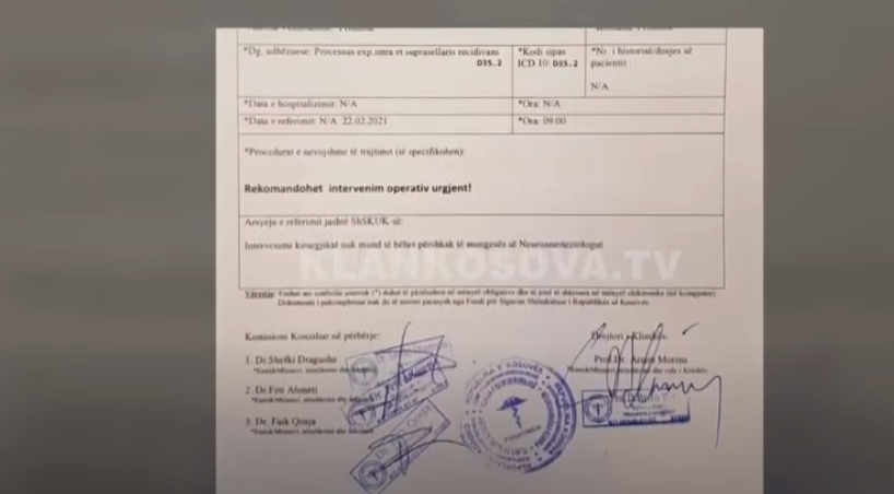 Shqiptohet gjoba e parë për rastin “Neurokirurgjia” (VIDEO)