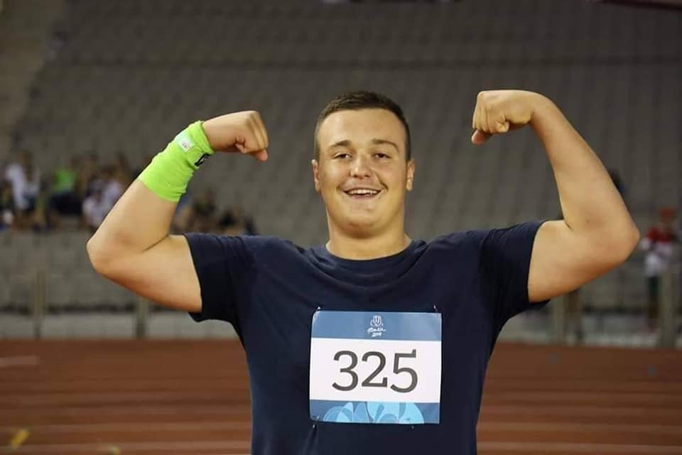 Muhamet Ramadani, Kampion i Evropës në hedhje të gjylës (VIDEO)