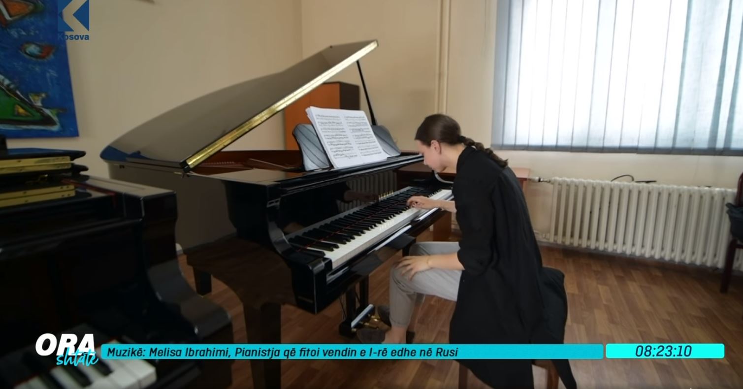 Melisa Ibrahimi, pianistja që fitoi vendin e parë edhe në Rusi (VIDEO)