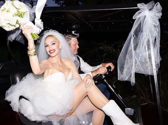 Gwen Stefani zgjodhi Vera Wang për fustanet e nusërisë (FOTO)