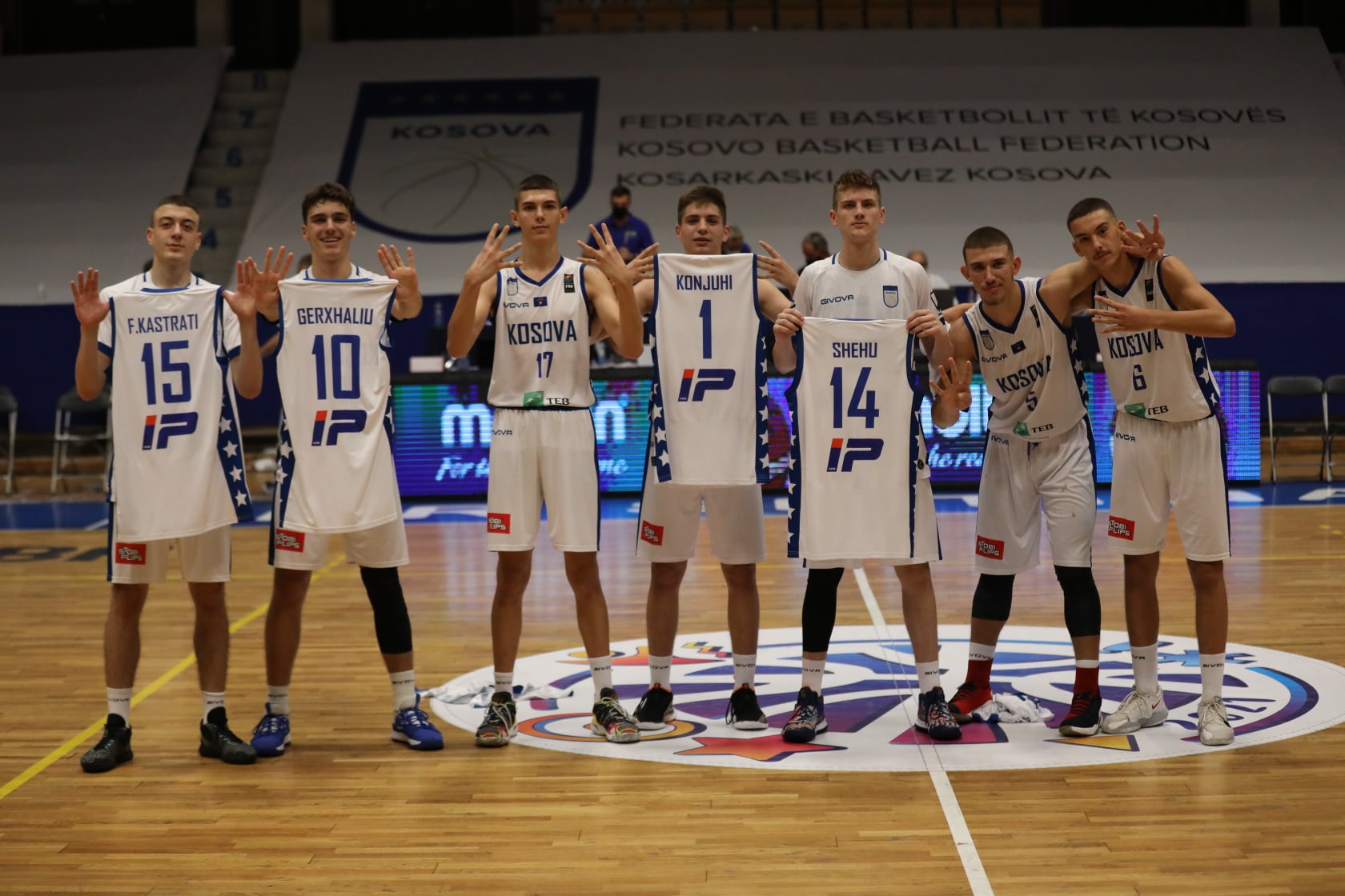 Kosova U16 synon fitore në finale kundër Luksemburgut në Basketboll