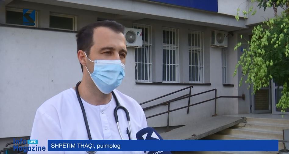 Pulmologu Thaçi: Vaksinimi është mjeti i vetëm që parandalon hospitalizimin e pacientëve