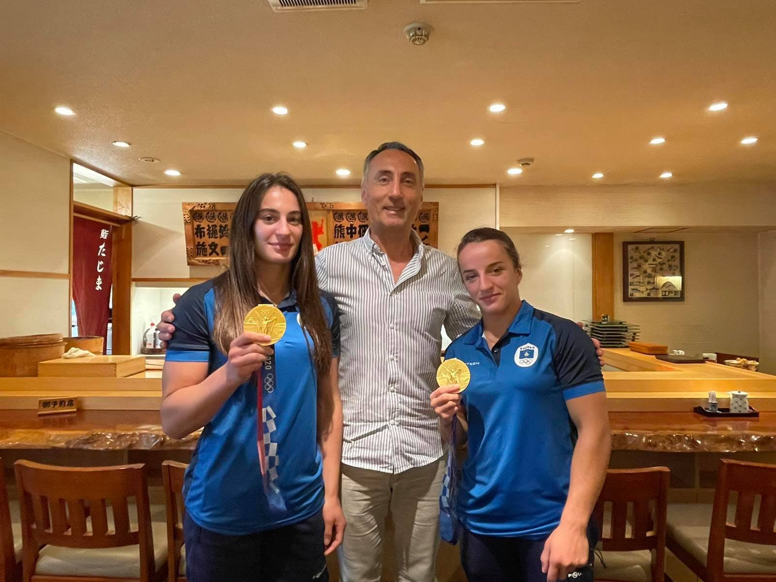 KOK shpërblen me nga 10 mijë euro kampionet olimpike, Distria Krasniqi dhe Nora Gjakova