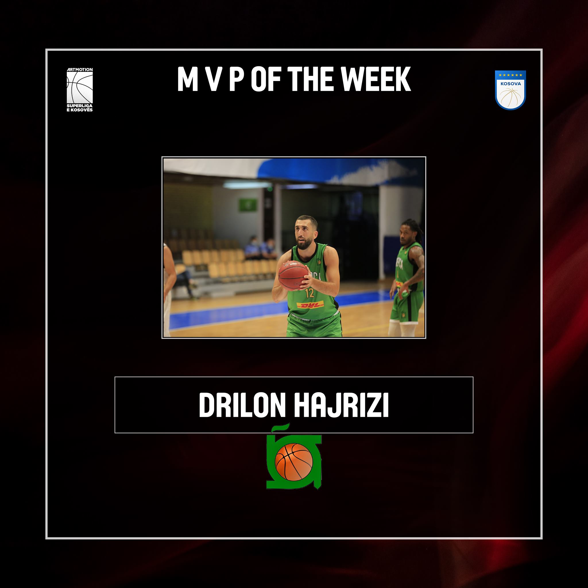 Drilon Hajrizi, MVP i xhiros së dytë