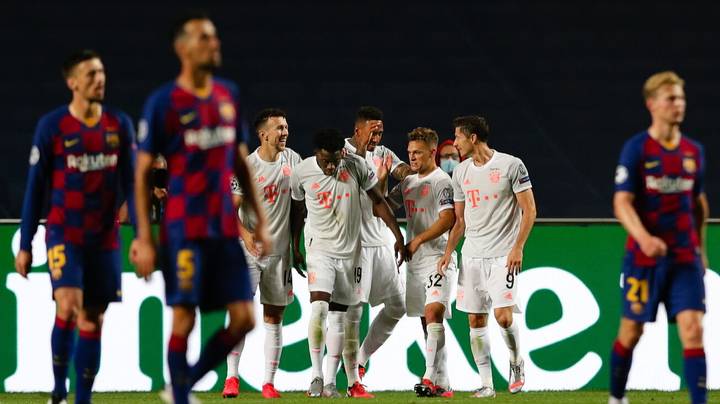 Barca-Bayern, formacionet zyrtare