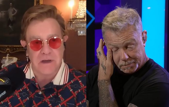 Elton John përlot James Hetfield-in, e quan këngën e tij ndër më të mirat ndonjëherë