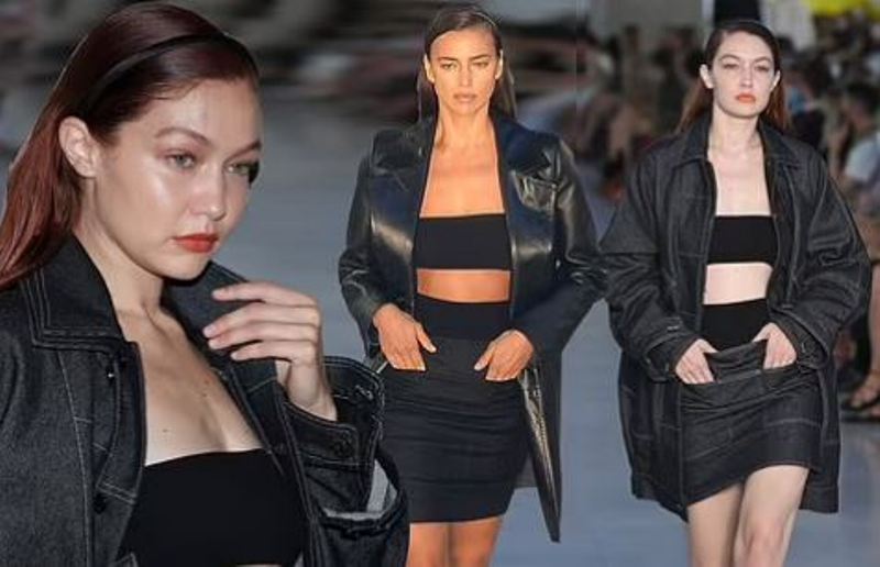 Gigi Hadid dhe Irina Shayk me veshje pothuajse të njëjtë në Javën e Modës në Milano