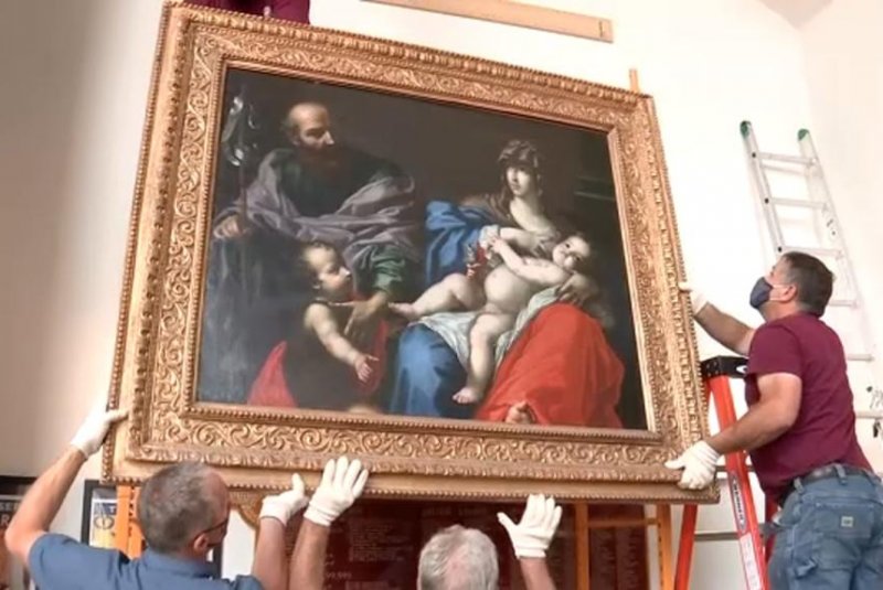 U gjet e varur në kishën e Nju Jorkut piktura baroke e humbur prej kohësh