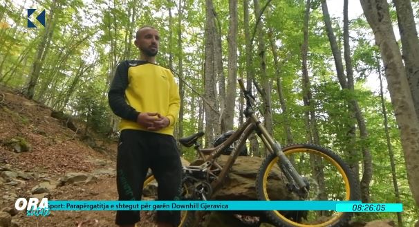 Parapërgatitja e shtegut për garën Downhill Gjeravica (VIDEO)