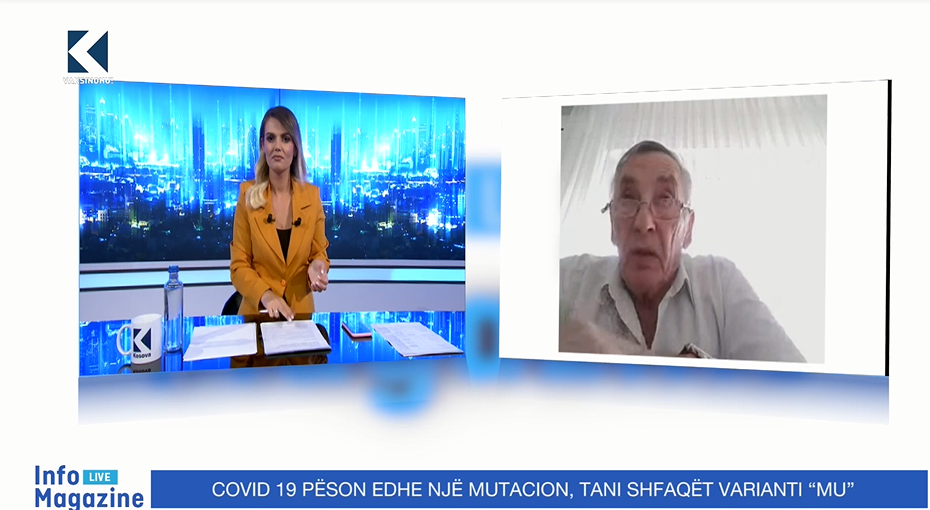 Epidemiologu Rizvanolli: Varianti MU mund të paraqitet edhe në Kosovë, s'jemi të mbrojtur